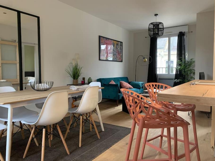 Appartements De Standing Centre Ville, Gare, Jardin,Terrasse 勒芒 外观 照片