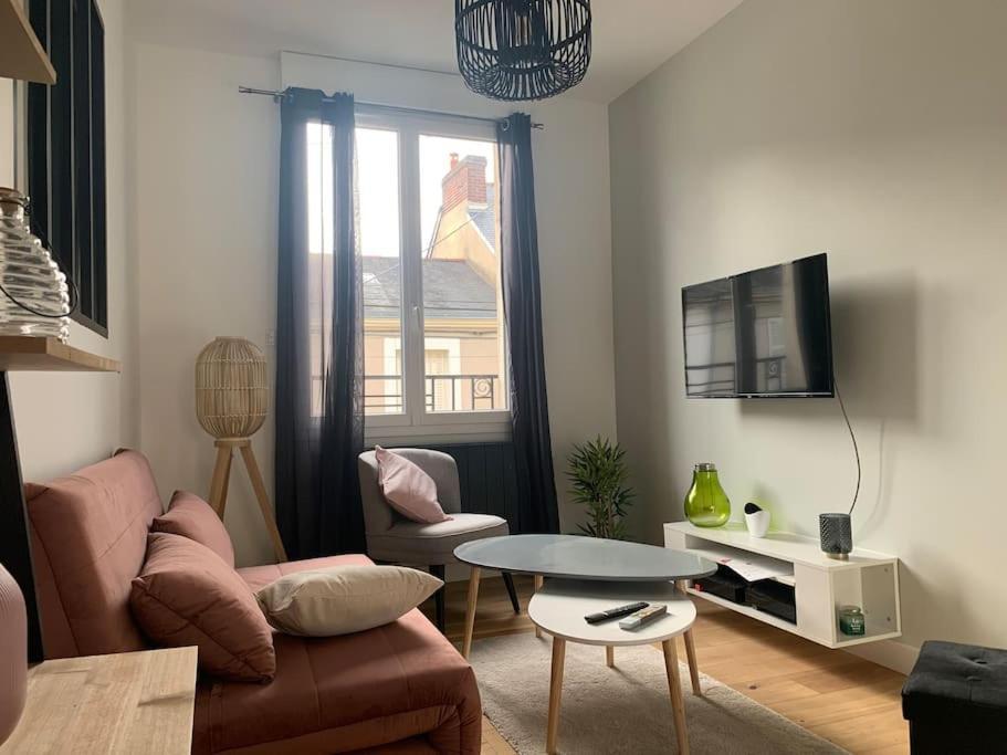 Appartements De Standing Centre Ville, Gare, Jardin,Terrasse 勒芒 外观 照片